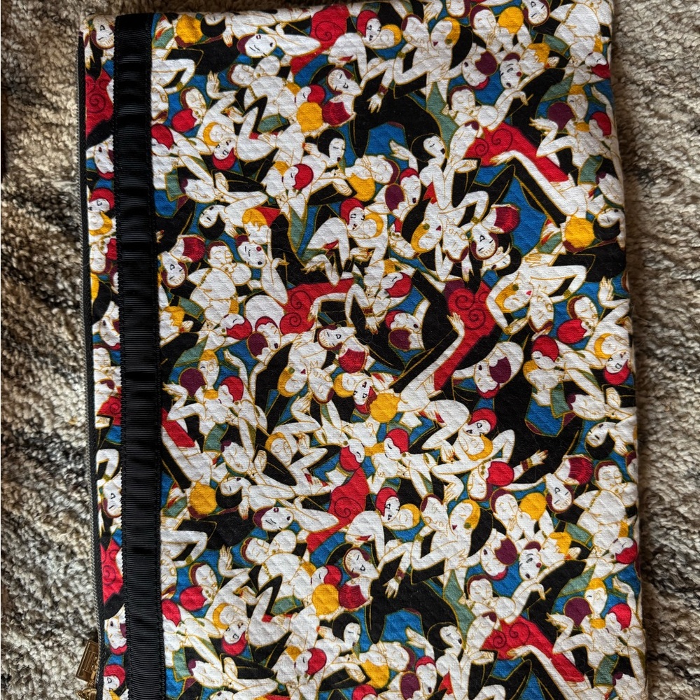 Neiman Marcus Multicolor Cosmetic Bag